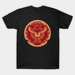 Legio X Equestris Roman Legionary Emblem T-Shirt